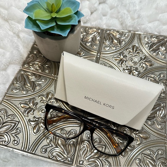 ?Michael Kors • Unisex Black and Gold Frame Prescription Eye Glasses main image 11
